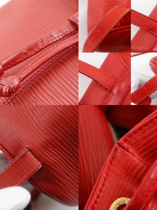 FENDI Mini Backpack Backpack Daypack vintage Red Calfskin Women main image 5